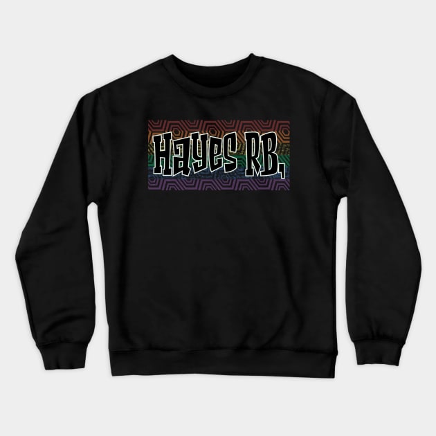 LGBTQ PATTERN AMERICA HAYES Crewneck Sweatshirt by Zodiac BeMac